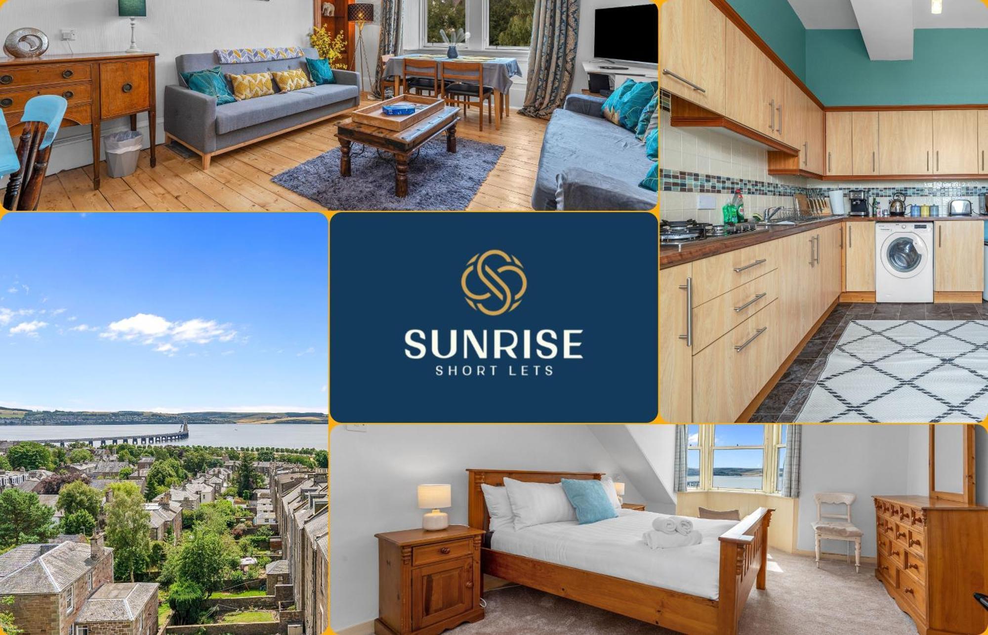 Riverside Duplex: Spacious Group Stay with City Views Dundee Exterior photo